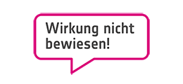 Wirkung nicht bewiesen!