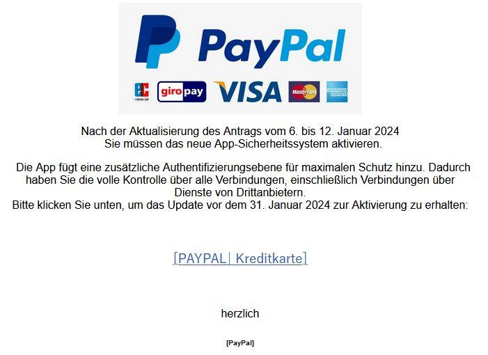 PayPal Phishing