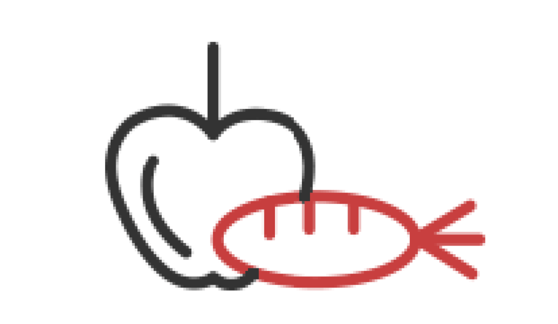 Icon weiß: Lebensmittel