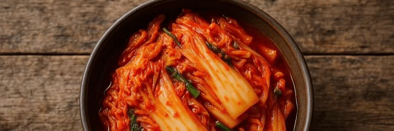 Schüssel mit Kimchi