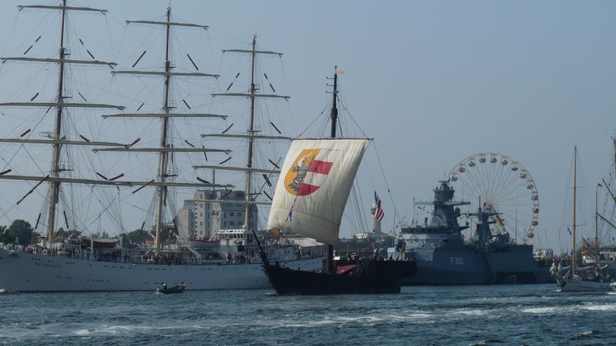 Schiffe auf der Hanse Sail