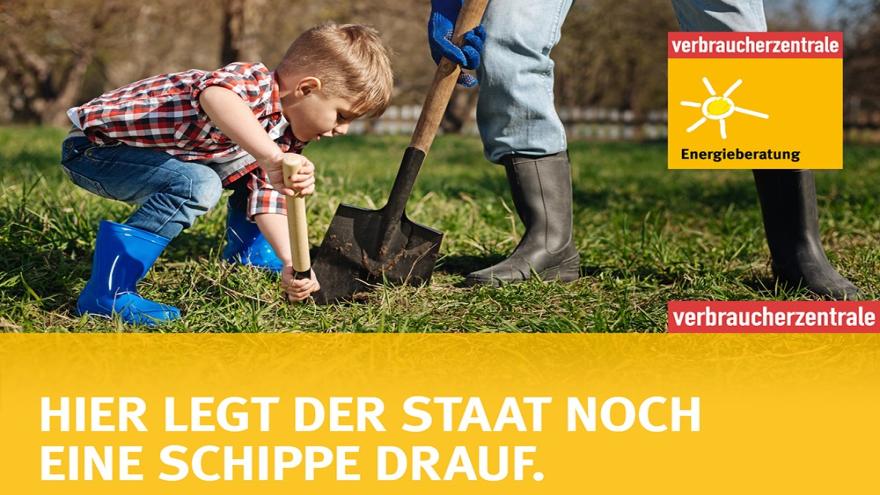 Kind mit Schaufel
