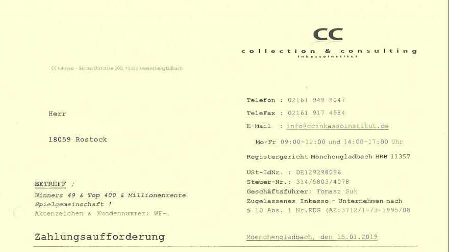 cc collection & consulting