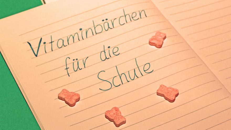 Vitaminbärchen für die Schule