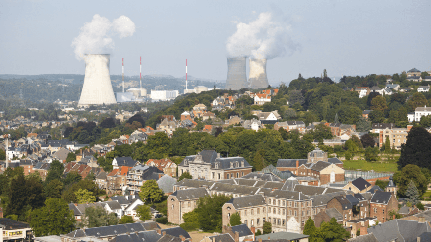 Das Atomkraftwerk Tihange in Belgien.