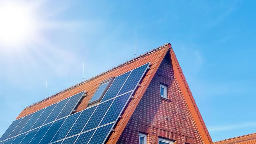 Dach Sonne Solar