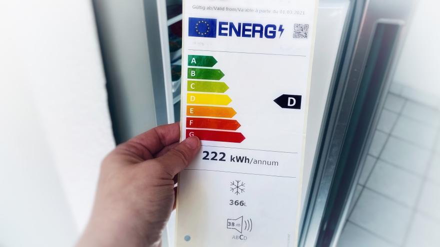 EU-Label Kuehlschraenke