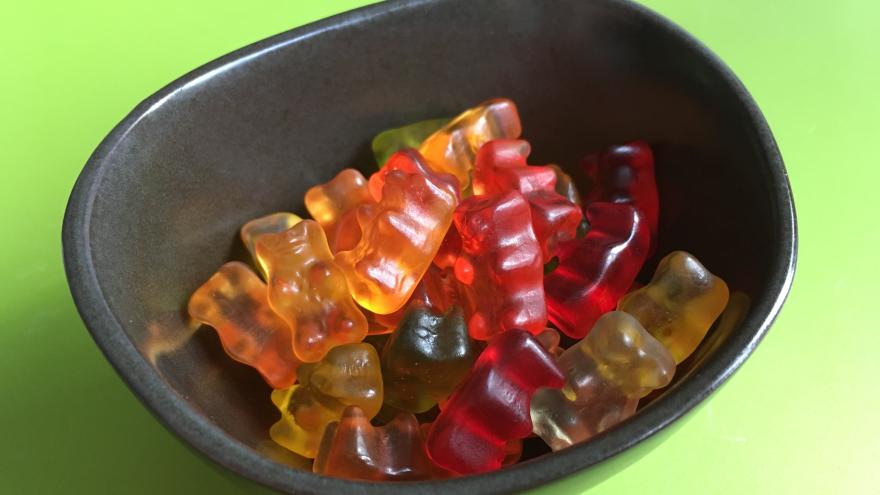 Gummibärchen in einer Schale
