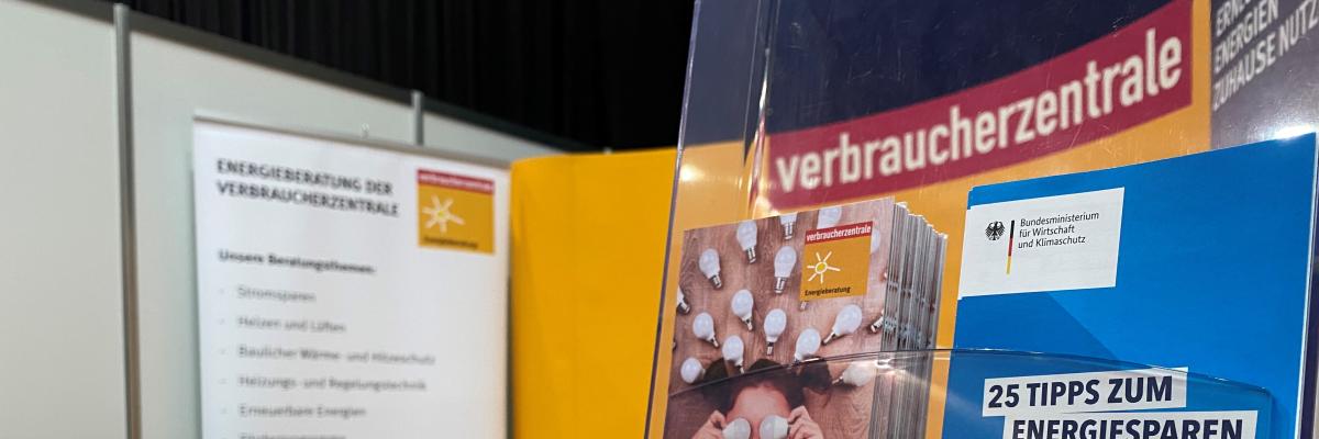 Stand auf der Messe