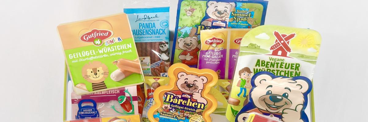 8 Packungen Kinderwurst