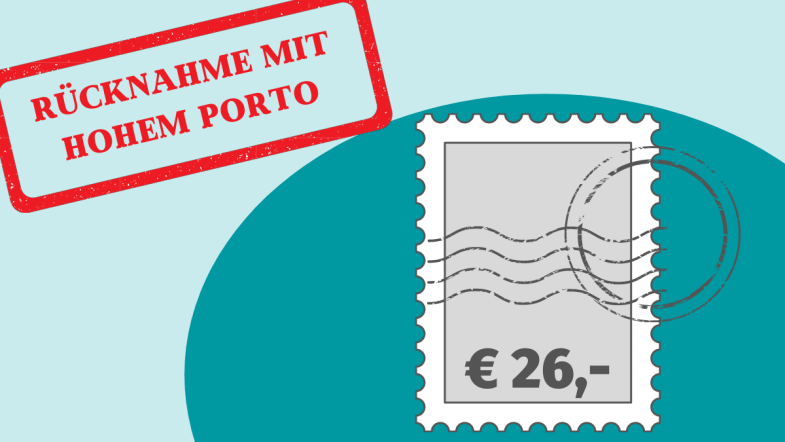 Grafik von einer Briefmarke