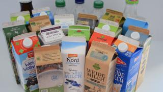 Weidemilch Tetrapacks